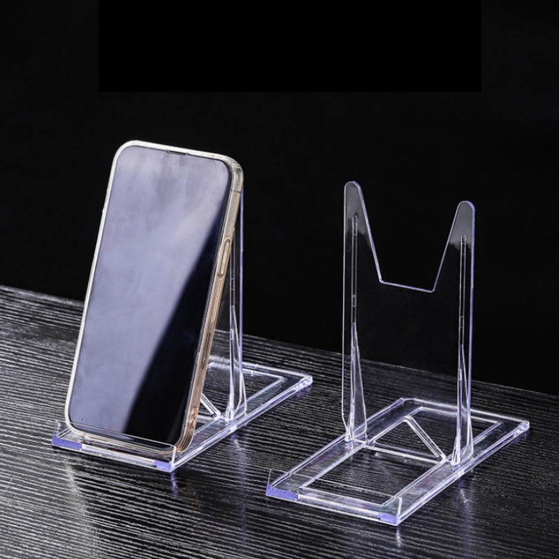 Clear Acrylic Book Stand Holder - 5/10 unidades de suportes de exibição