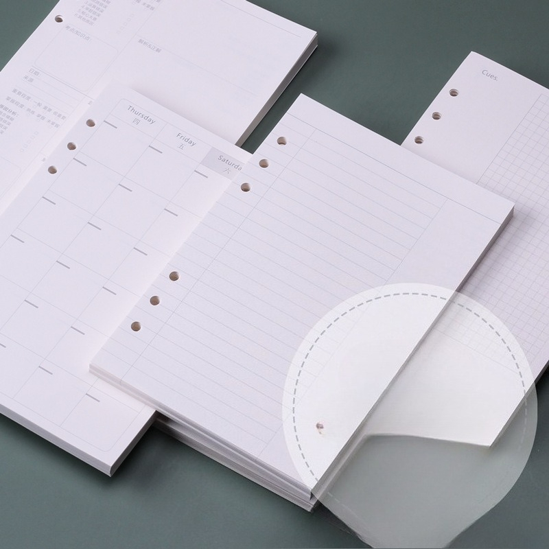 Recarga de folhas soltas para  - A5 Spiral Dotted Grid Notebook avaliação e preço