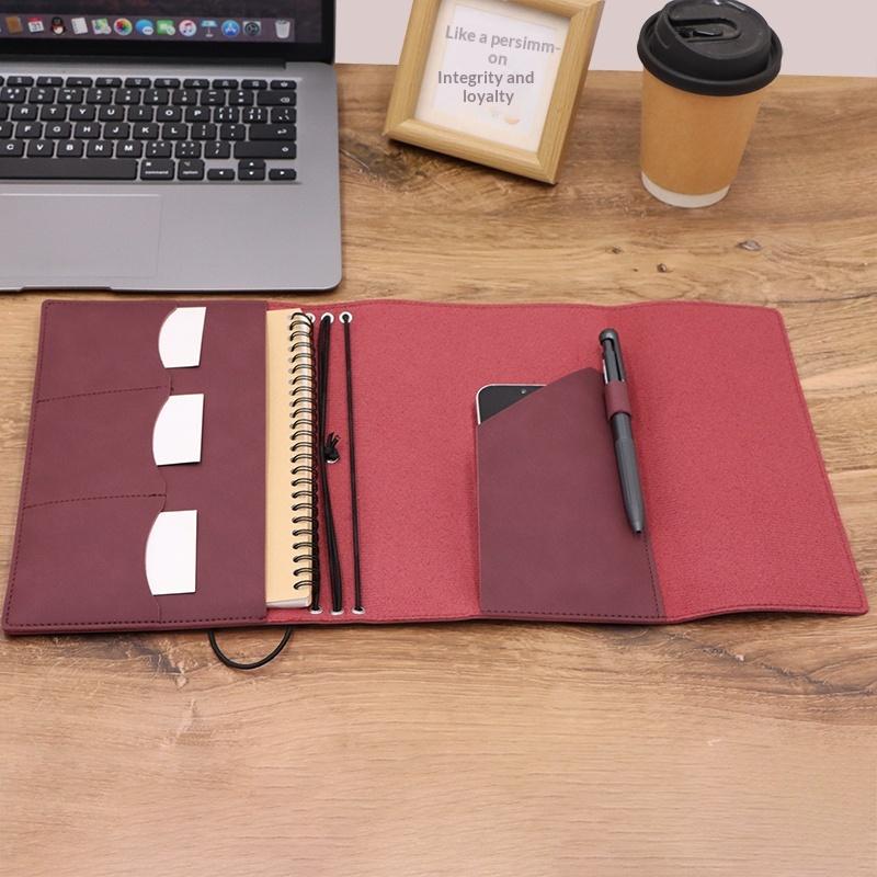 Novo organizador de caderno re - Vintage Leather Journal Notebook avaliação e preço