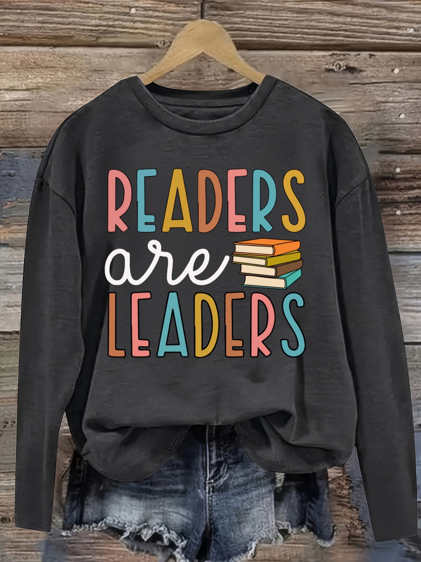 Camiseta Feminina Casual de Ma - Books avaliação e preço
