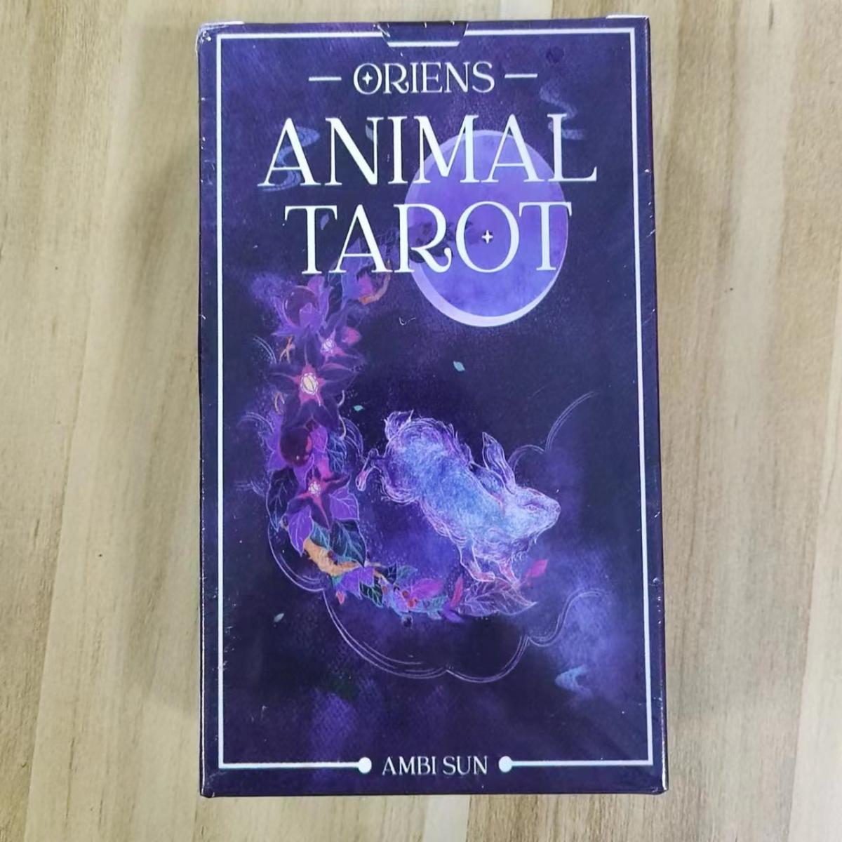 Oriens Tarot animal cartões co - Tarot Deck With Guidebook avaliação e preço
