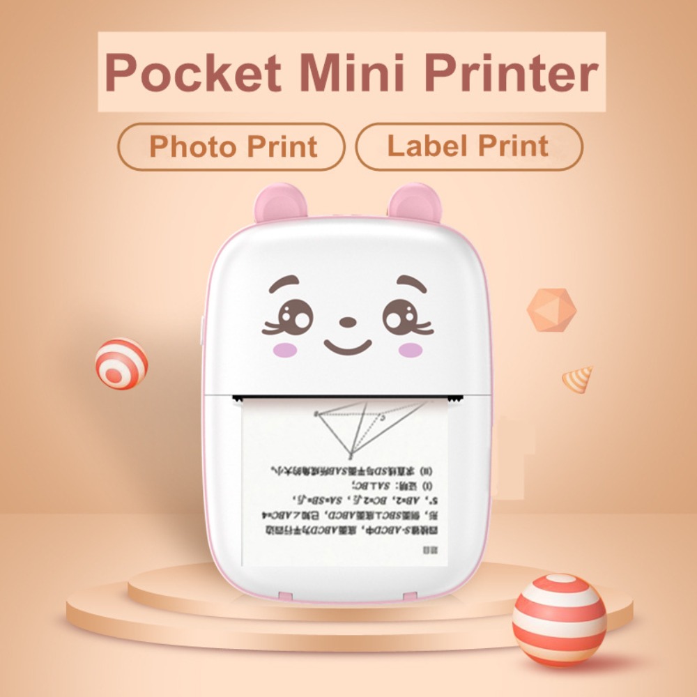 Mini Impressora Térmica Portát - Mini Pocket Thermal Printer Paper Roll avaliação e preço