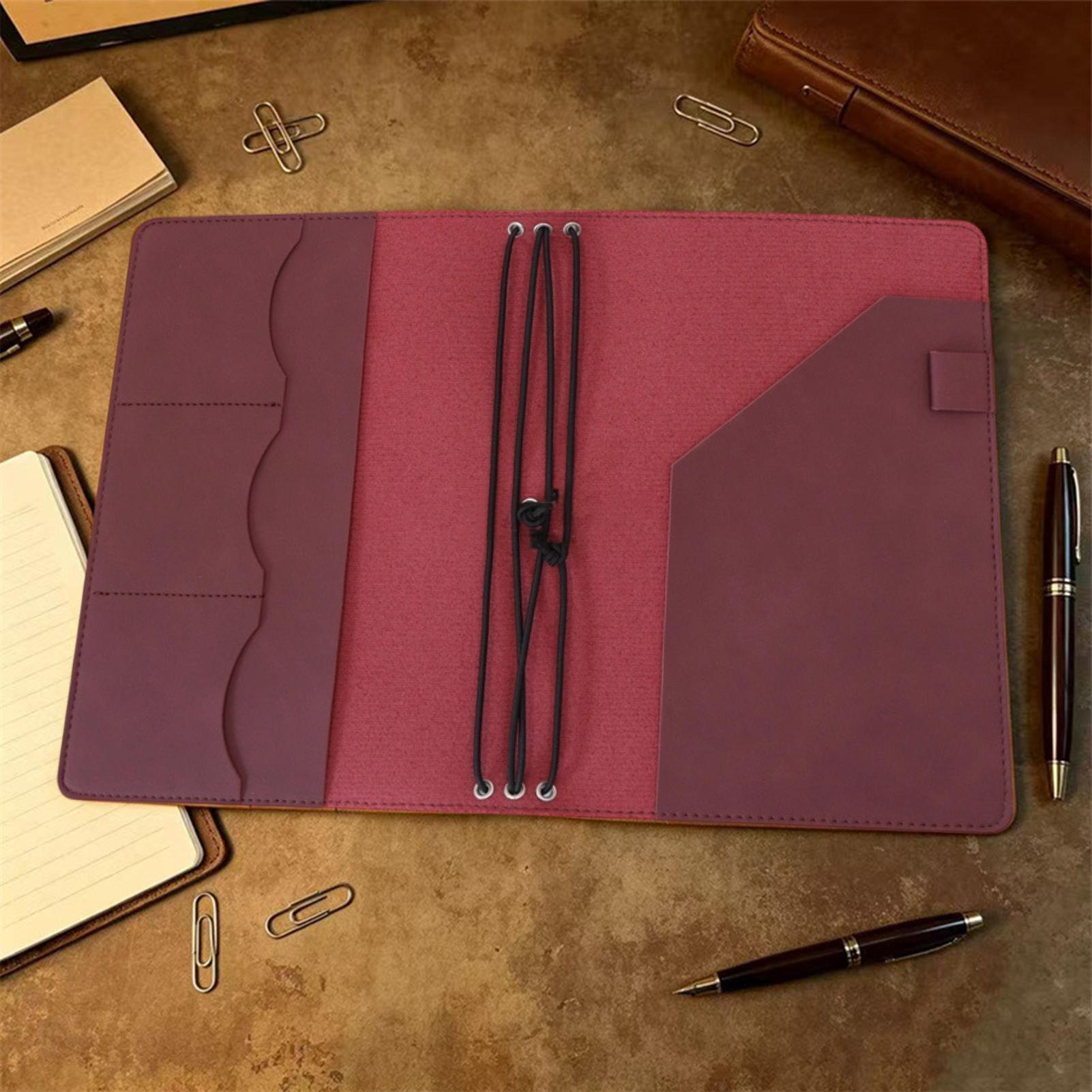 Capa para diário A5, em couro  - Vintage Leather Journal Notebook avaliação e preço